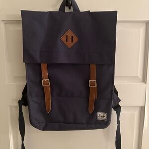 Herschel navy blue backpack (2010 collection) (good condition)